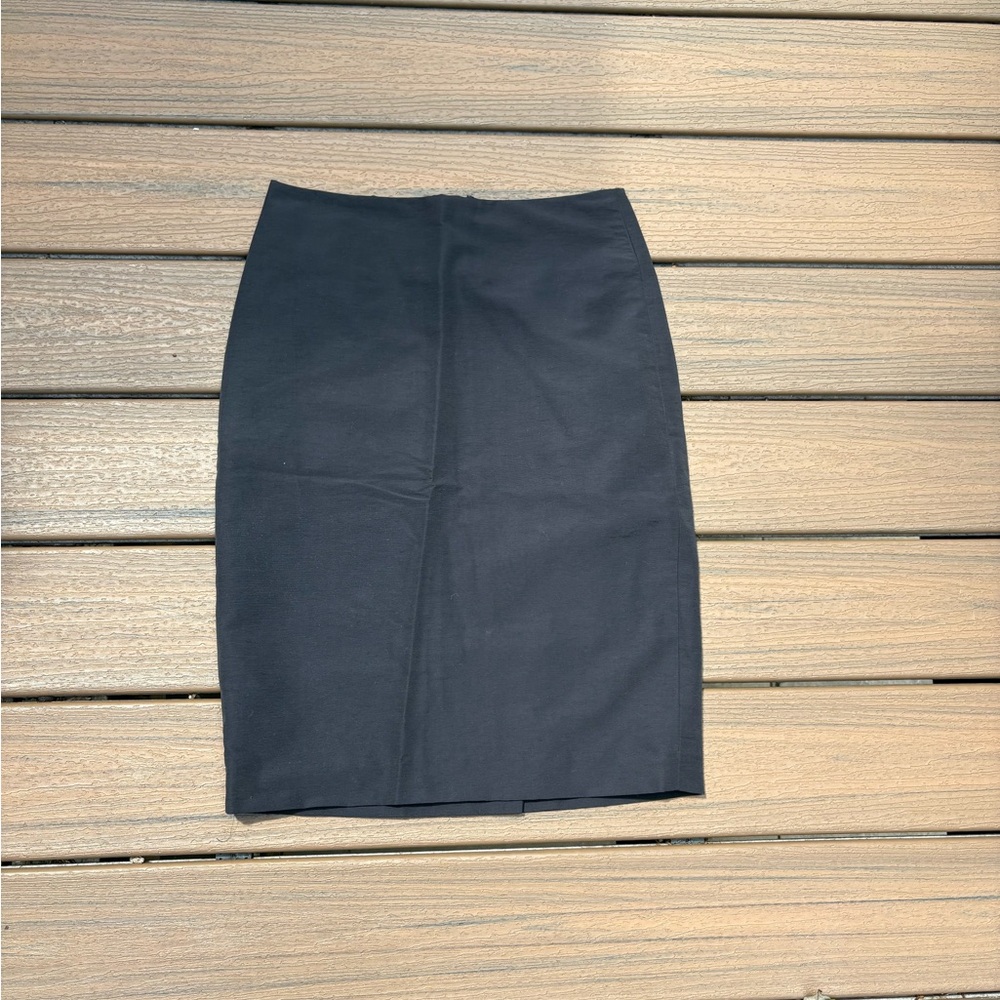 Classic Black Pencil Skirt
